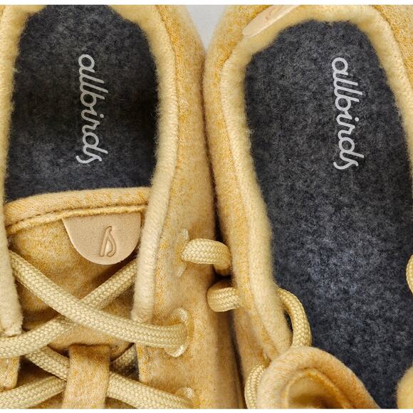 ALLBIRDS WOMEN'S WOOL RUNNERS – LUX BEIGE ZQ MERINO WOOL SNEAKER, SIZE 9 - Picture 9 of 10